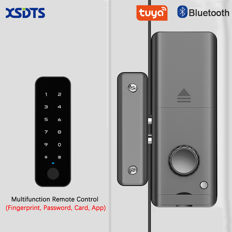 Smart Garden Door Lock - XSDTS Fingerprint Password Card Tuya APP
