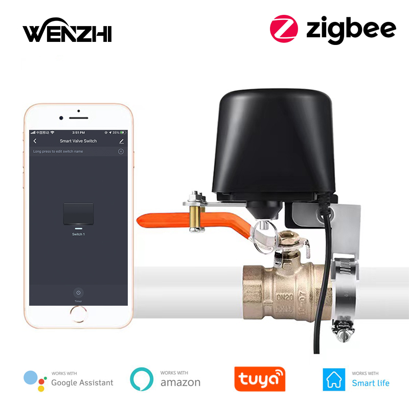 Smart Garden Gate - ZigBee Water/Gas Valve Remote Control System