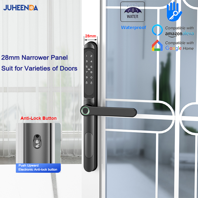 Smart Garden Door Lock - TTLock App Smart Aluminum Door Lock