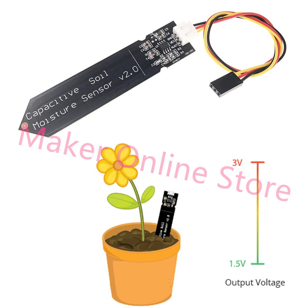 Corrosion Resistant Capacitive - Smart Garden With Arduino review and price