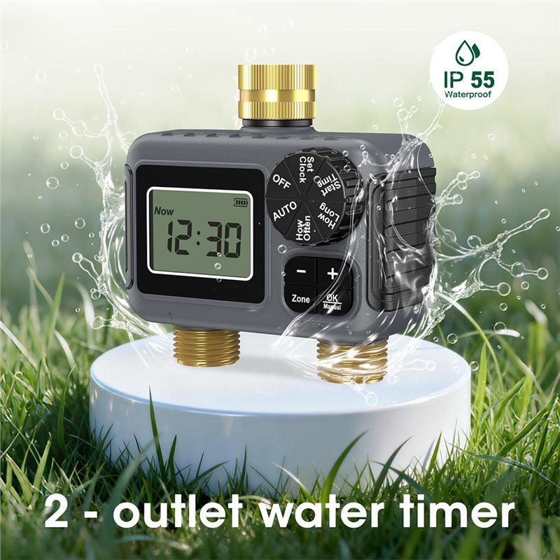 AY14 -Dual Outlets Automatic I - Smart Garden Timer review and price