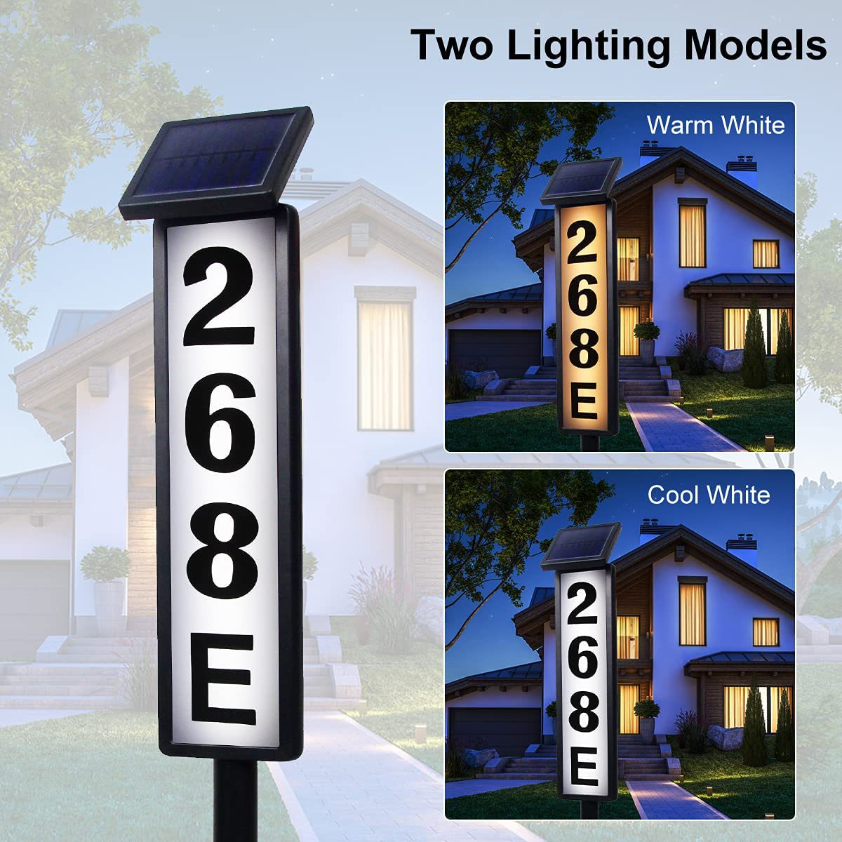 Solar-Powered Door Sign Lights - Smart Garden Gate review and price