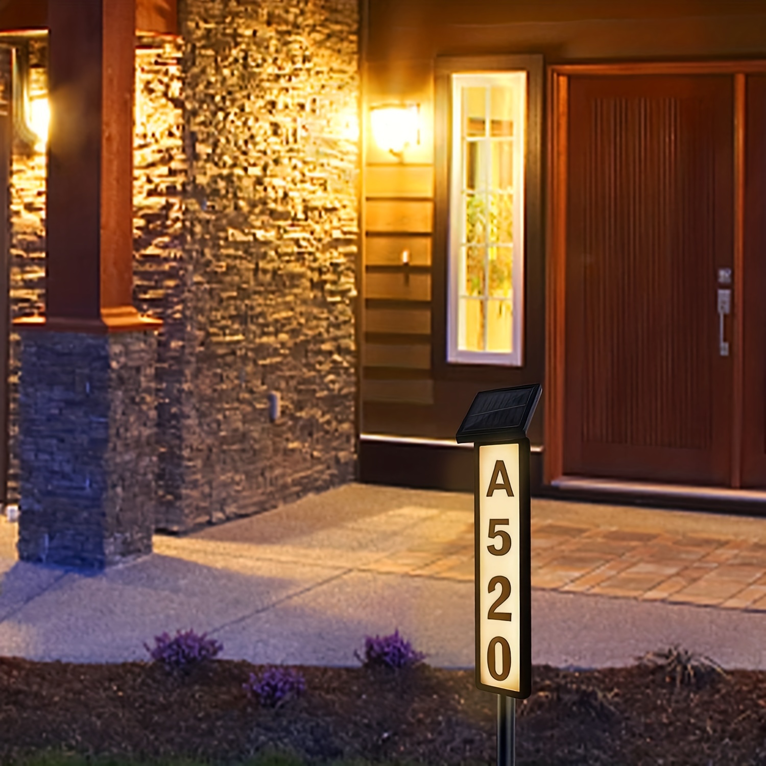 Solar-Powered Door Sign Lights - Smart Garden Gate review and price