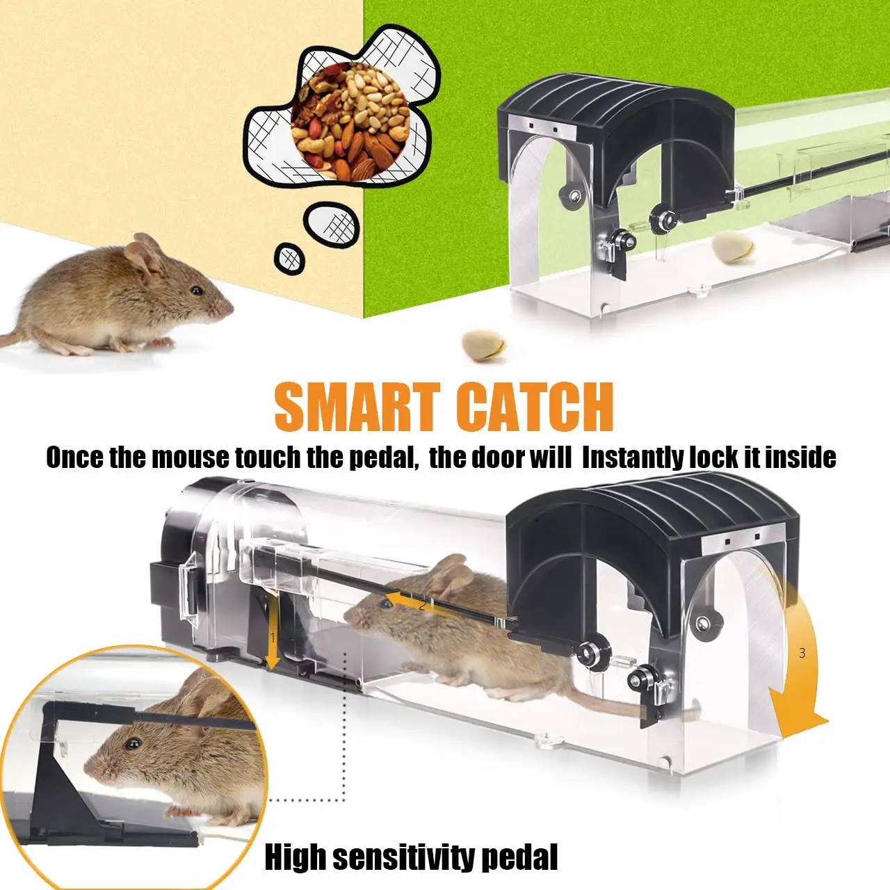 Safe Firm Humane Reusable Plas - Smart Garden Indoor review and price