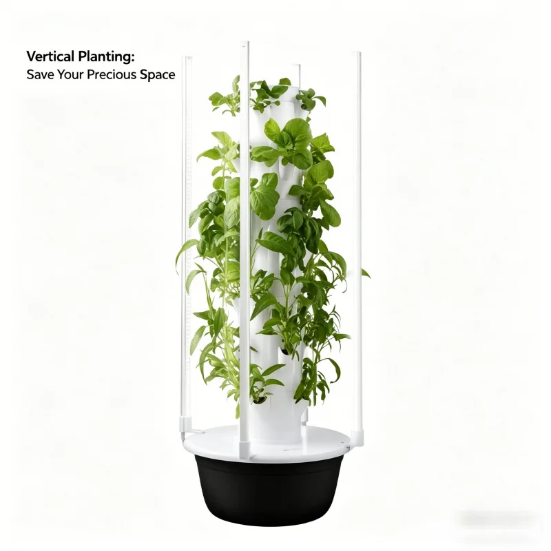 5-Layer Spacetree Hydroponic T - Smart Garden Tower review and price