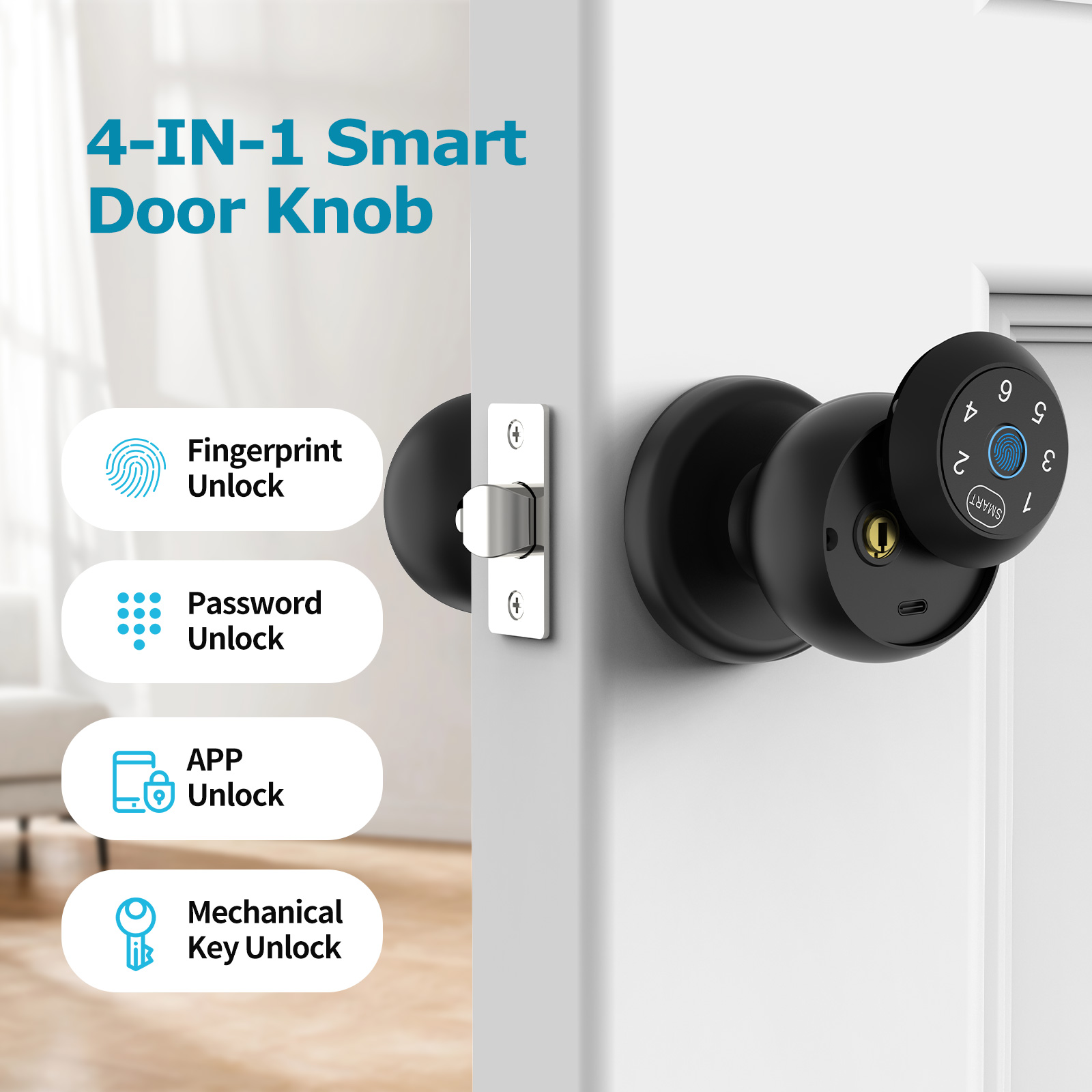 Viladepot Smart Lock Fingerpri - Smart Garden Door Lock review and price