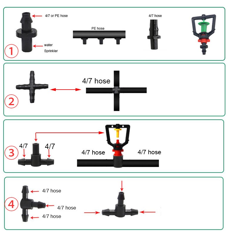 50pcs Garden Drip Irrigation C - Smart Garden Tower review and price