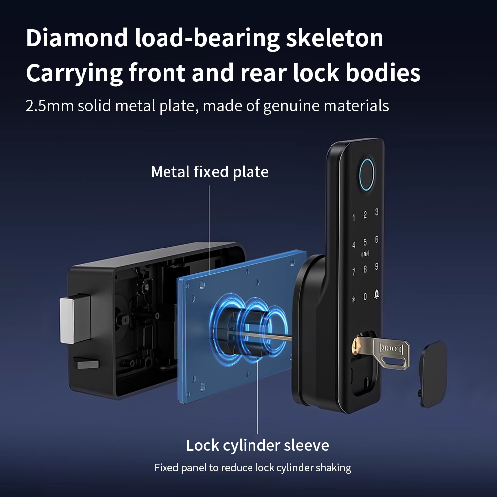 Wifi Fingerprint Waterproof Ou - Smart Garden Door Lock review and price