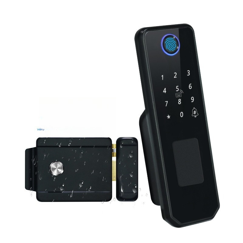 Double-sided fingerprint water - Smart Garden Door Lock review and price
