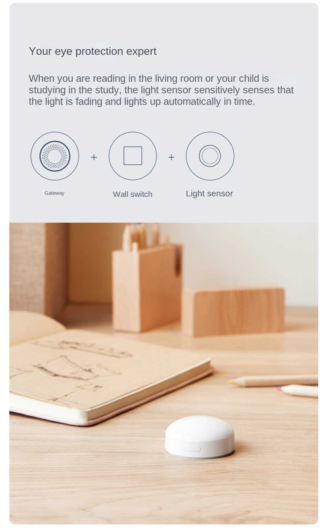 Aqara Light sensor T1 Zigbee 3 - Smart Garden Xiaomi review and price