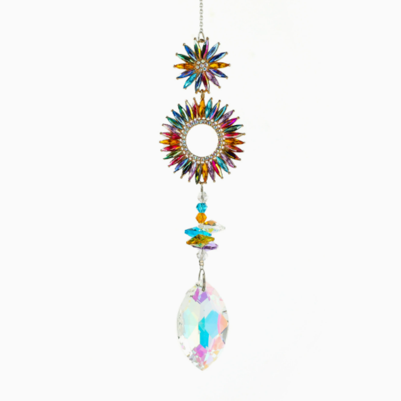 Crystal Wind Chime Handmade Gl - Smart Garden Indoor review and price