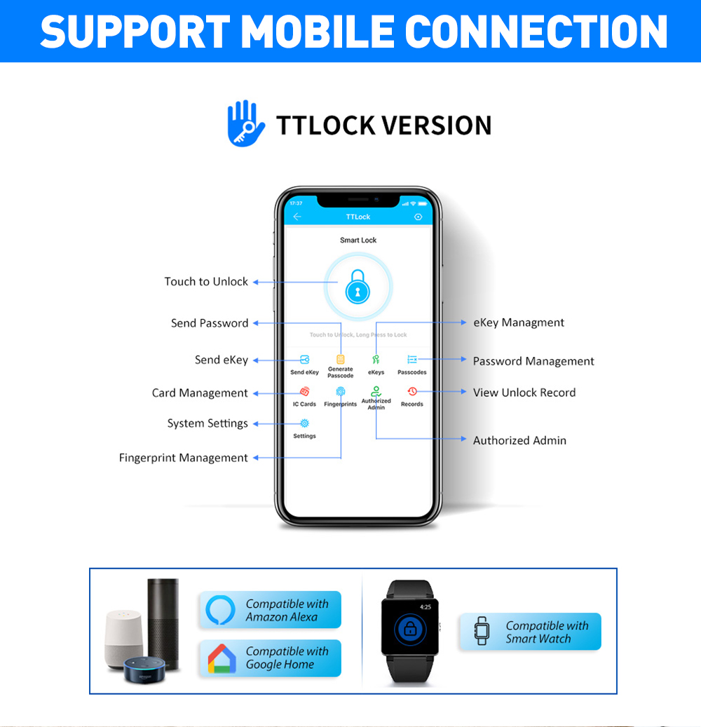 TTLOCK APP Outdoor Smart Lock  - Smart Garden Door Lock review and price