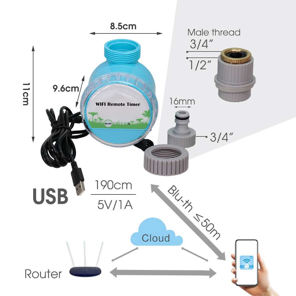 30-50M Smart Garden Watering S - Smart Garden Timer review and price