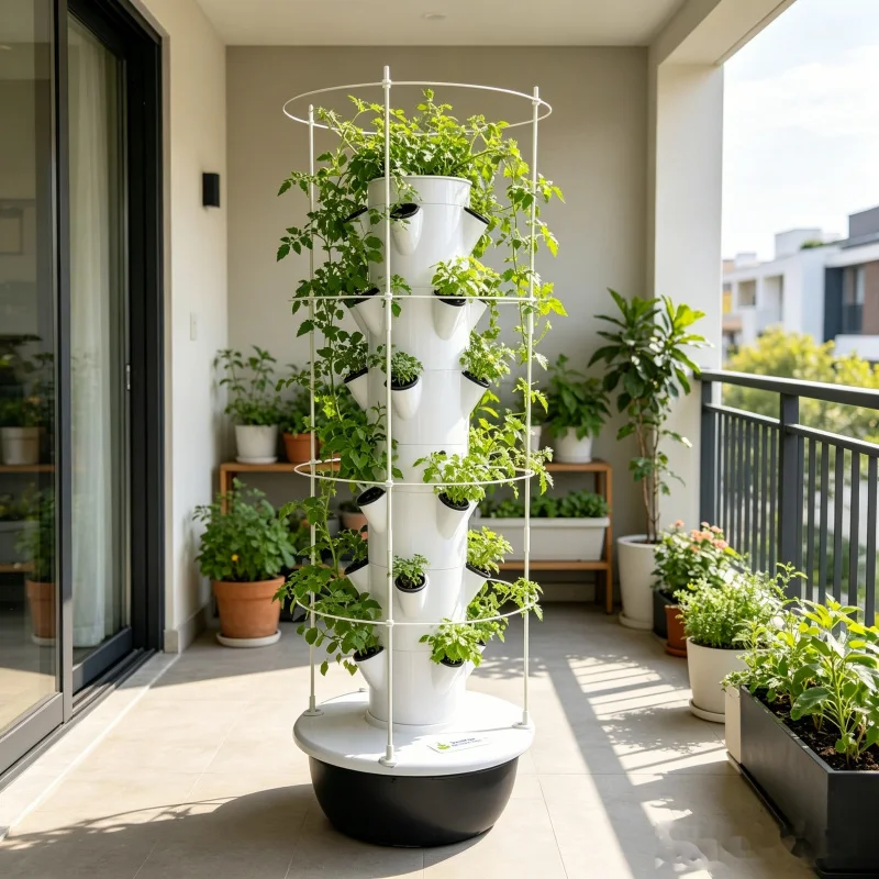 9 Layer Aeroponic Hydroponic V - Smart Garden Tower review and price