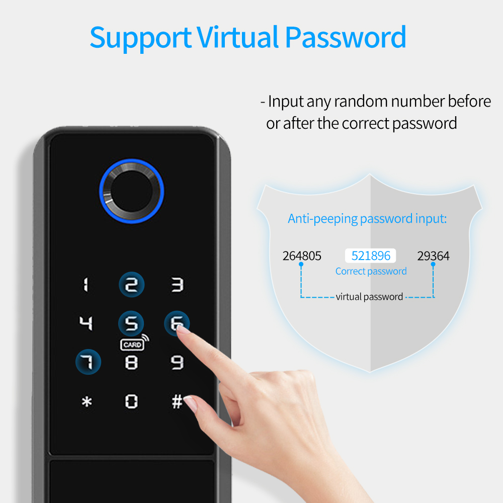 IP65 Waterproof TTLock Fingerp - Smart Garden Door Lock review and price