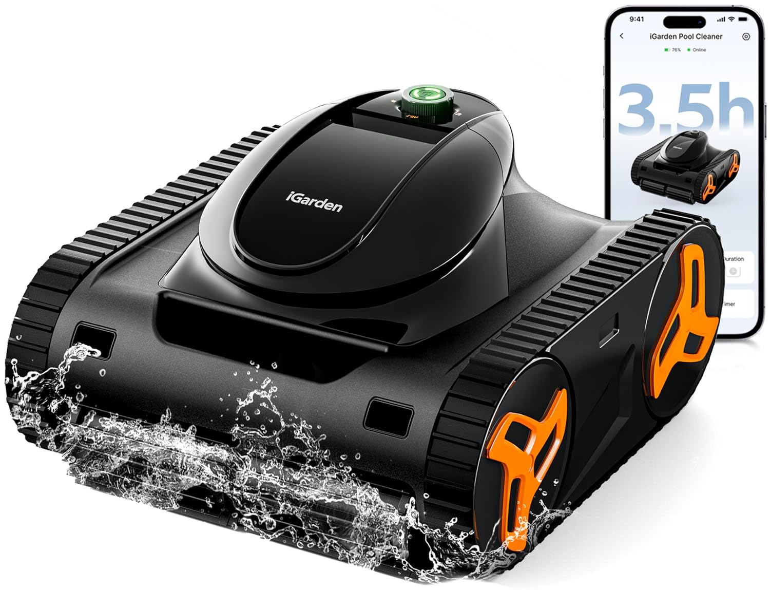 Robotic Pool Cleaner KN Series - Smart Gardening review and price