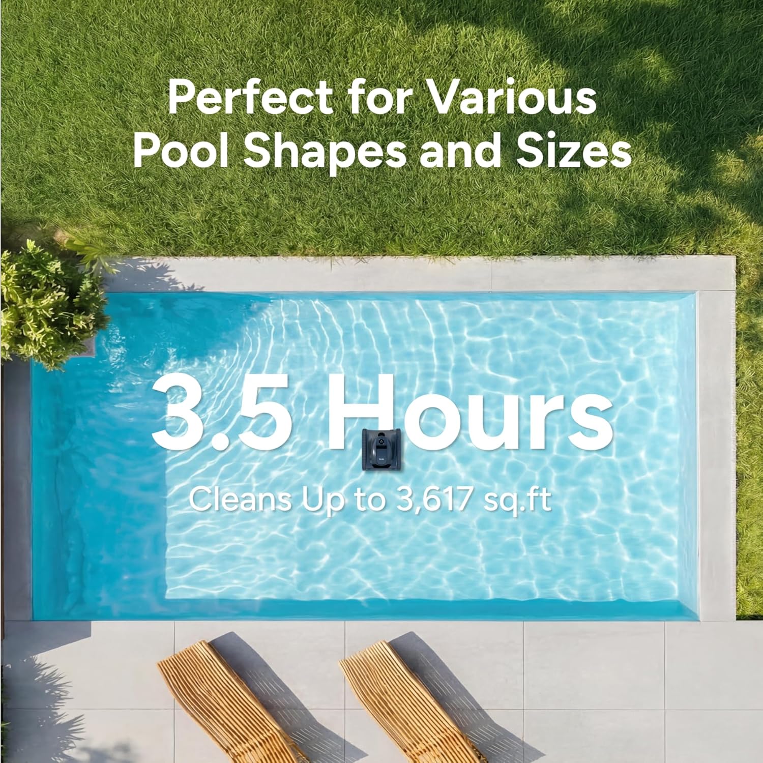 Robotic Pool Cleaner KN Series - Smart Gardening review and price