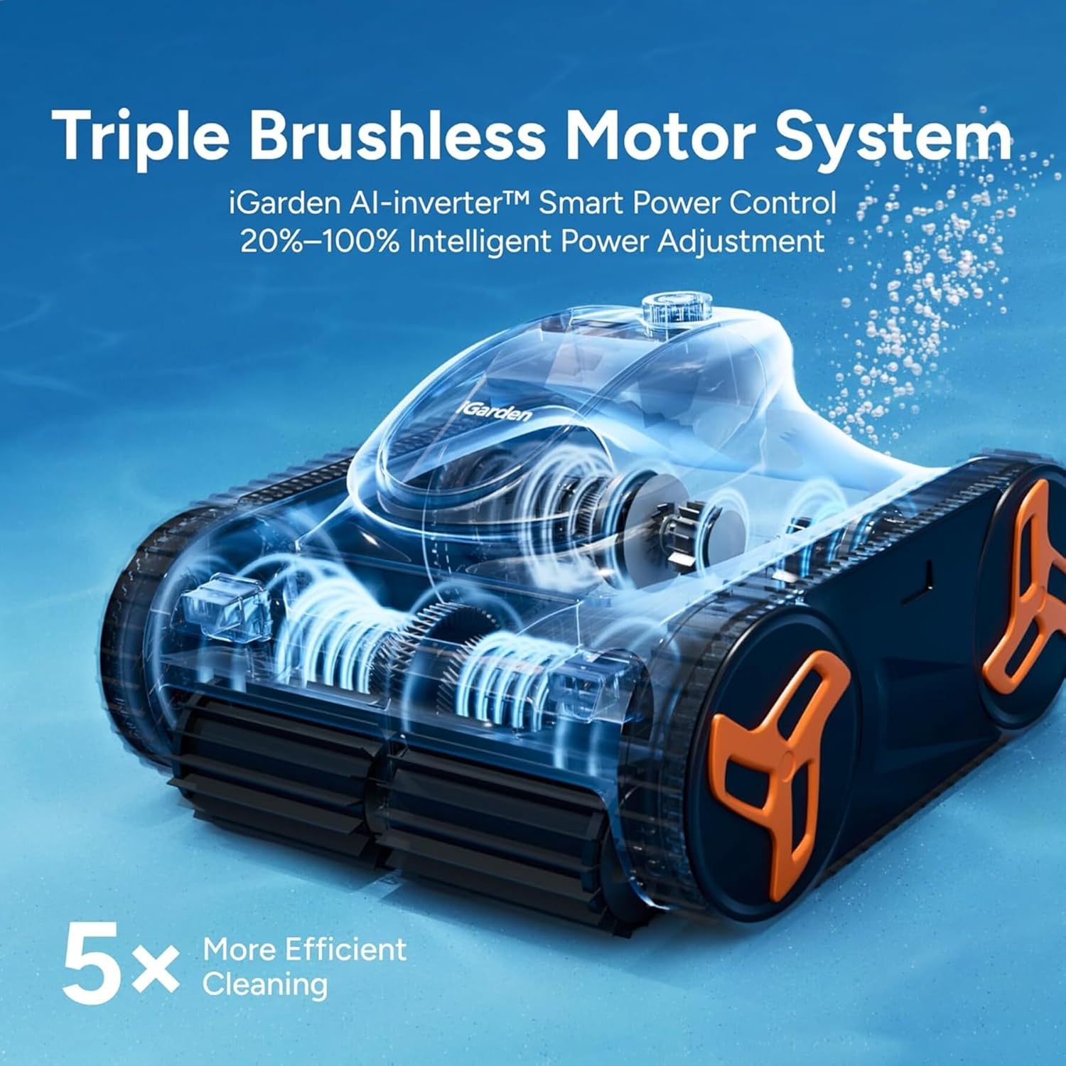 Robotic Pool Cleaner KN Series - Smart Gardening review and price