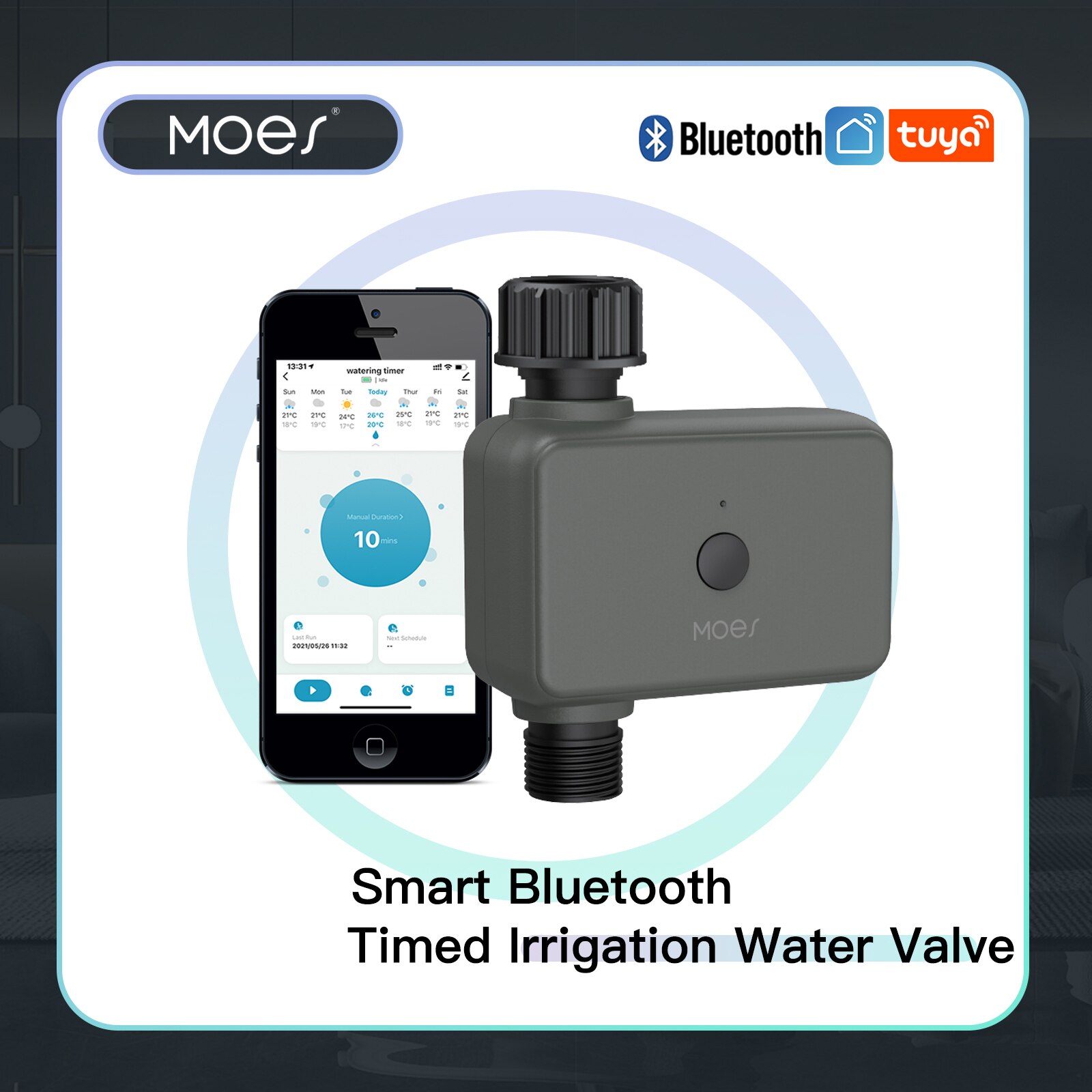 Moes Smart Tuya Bluetooth Wate - Smart Garden Watering review and price