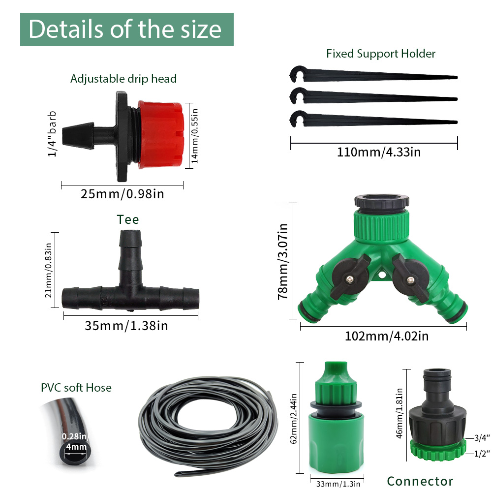 Greenhouse 15M-30M DIY Drip Ir - Smart Garden Tower review and price