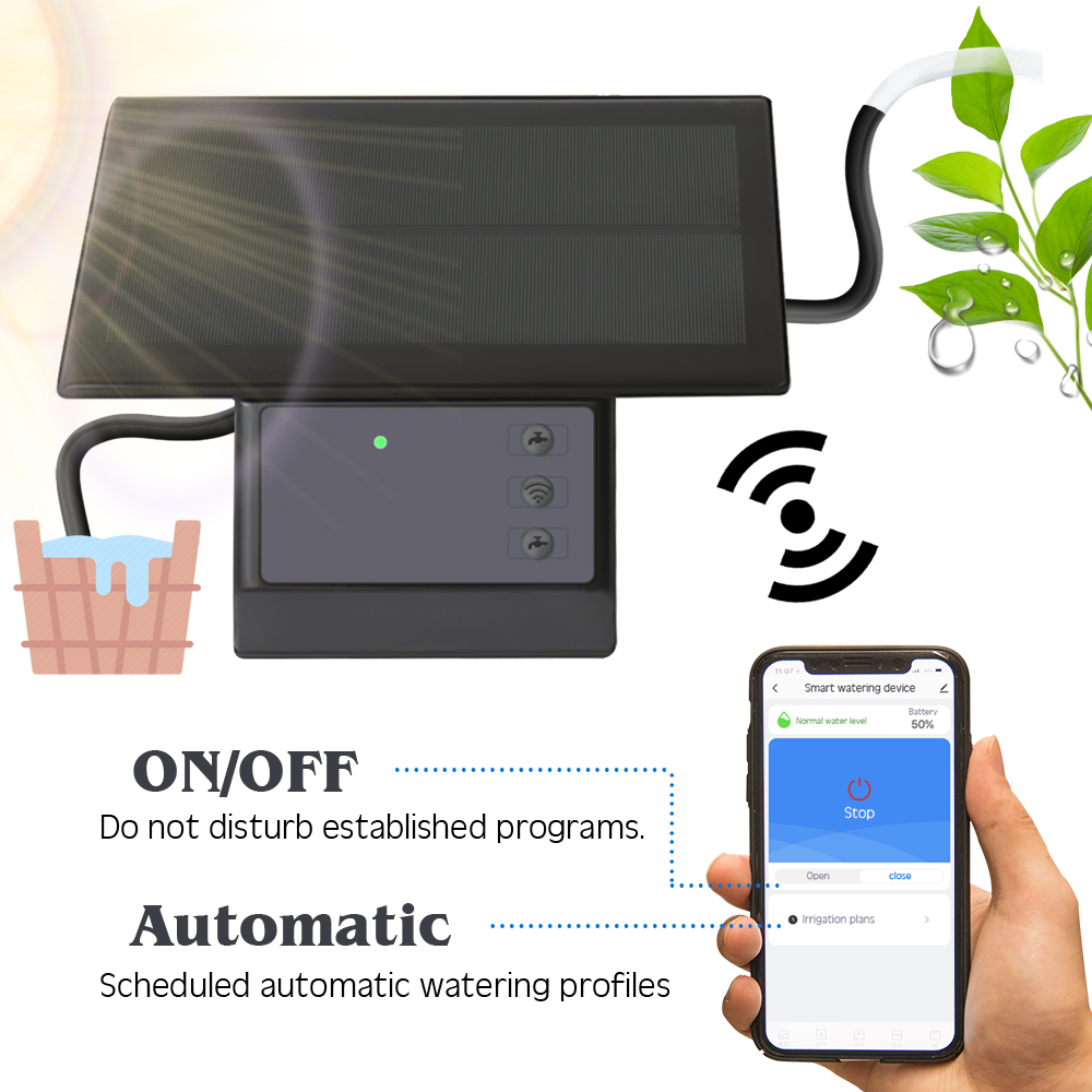 Tuya Wifi-compatibility Solar  - Smart Garden Plastic Cups review and price