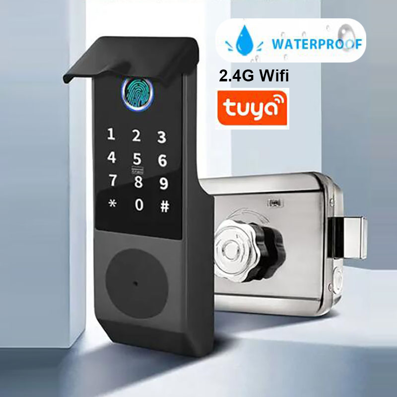 Wifi Tuya Smart Lock Waterproo - Smart Garden Gate review and price