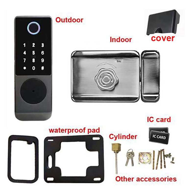 Wifi Tuya Smart Lock Waterproo - Smart Garden Gate review and price