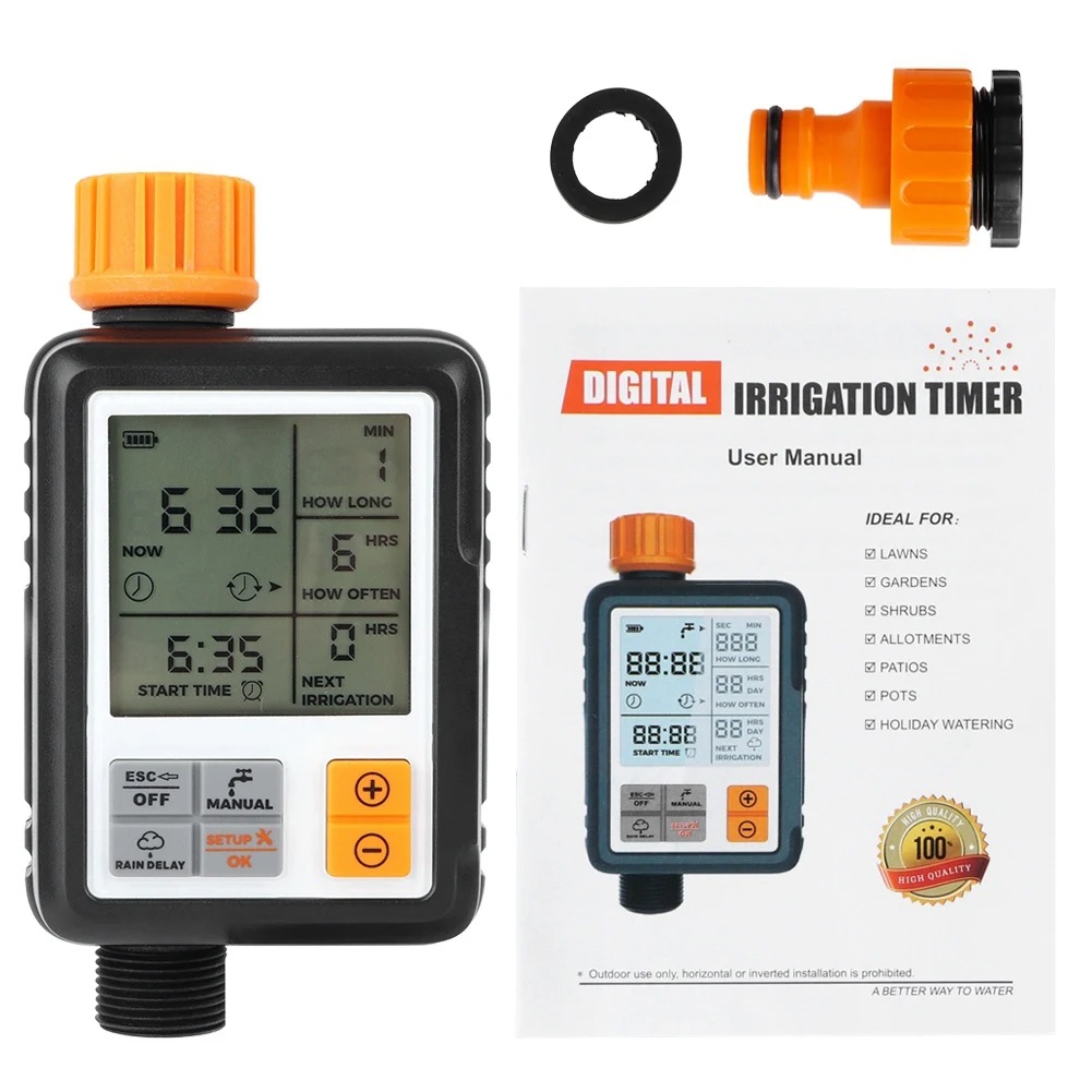 Electronic Garden Water Timer, - Smart Garden Timer review and price