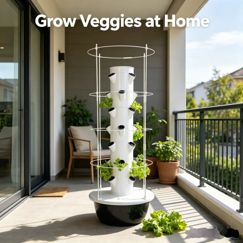 Smart Vertical Hydroponic Towe - Smart Garden Tower review and price