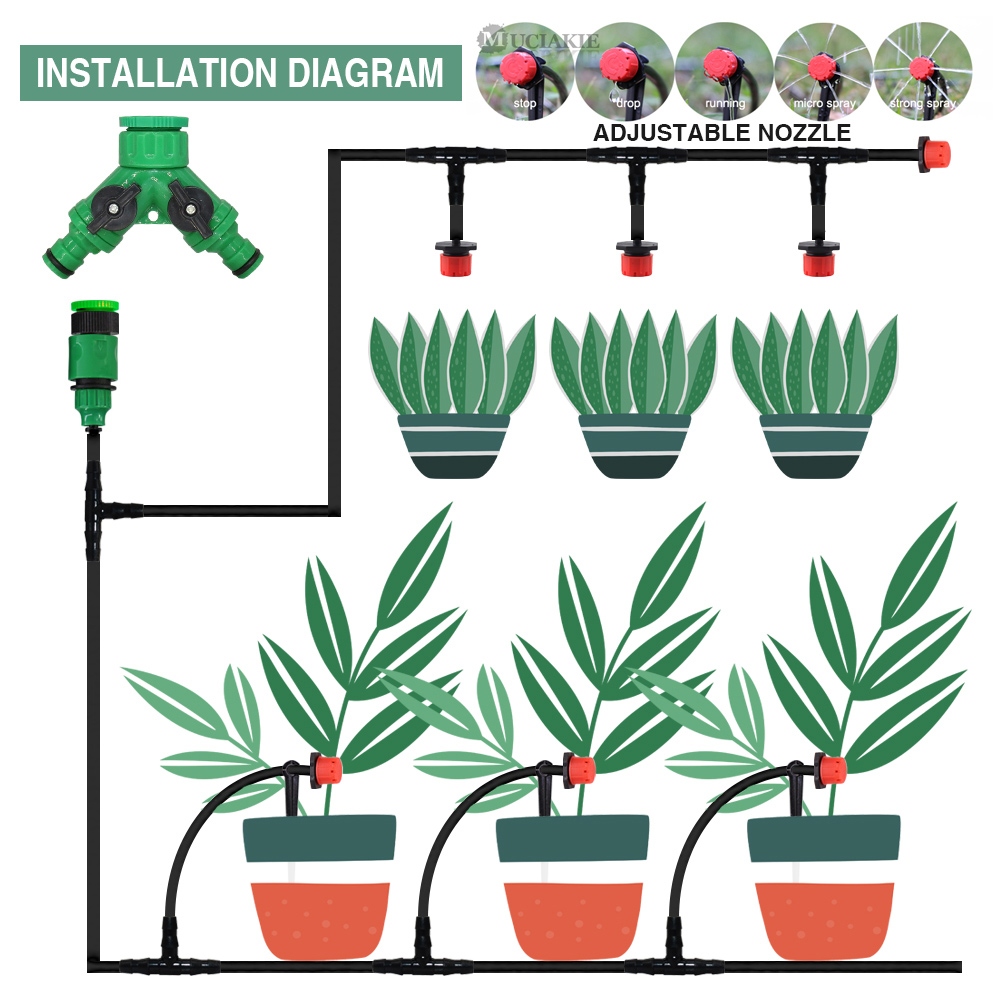 50-5M 1/4'' Hose Adjustable Dr - Smart Garden Tower review and price