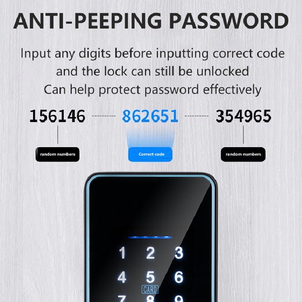 2026 New WiFi Tuya APP Smart D - Smart Garden Door Lock review and price
