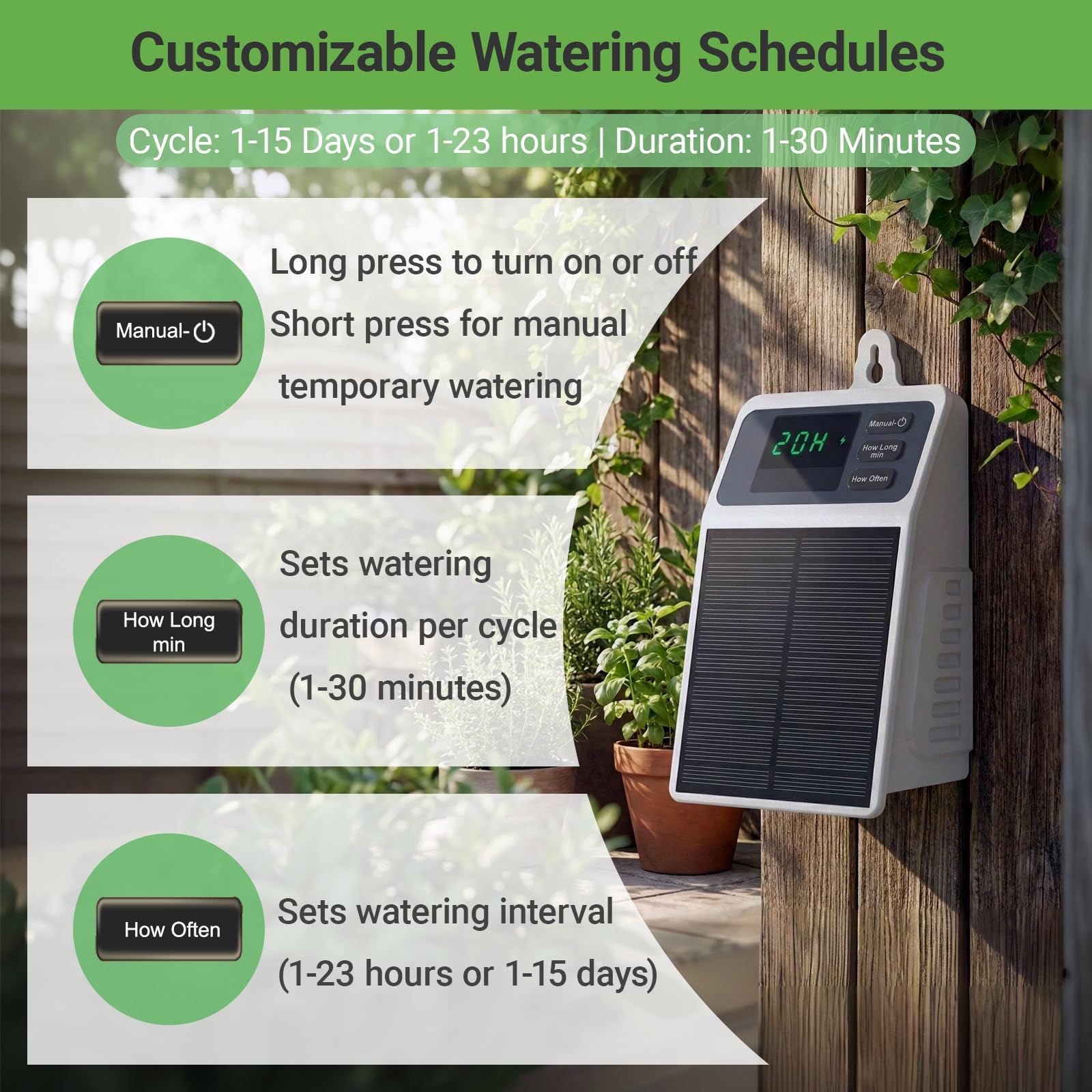 Upgraded Solar Drip Irrigation - Smart Garden Tower review and price