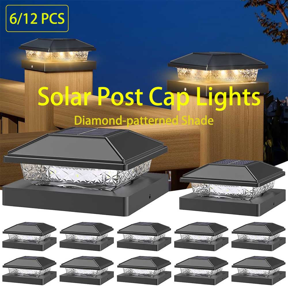 6/12X Outdoor Solar Post Cap L - Smart Garden Gate review and price