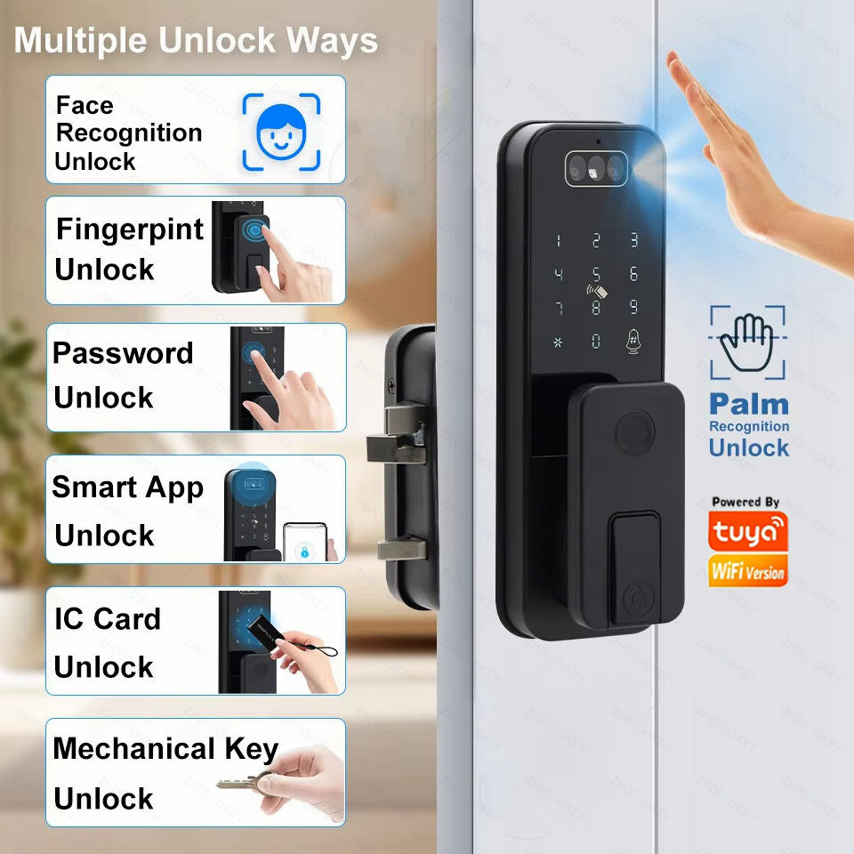 Smart Tuya WiFi APP Bluetooth  - Smart Garden Door Lock review and price