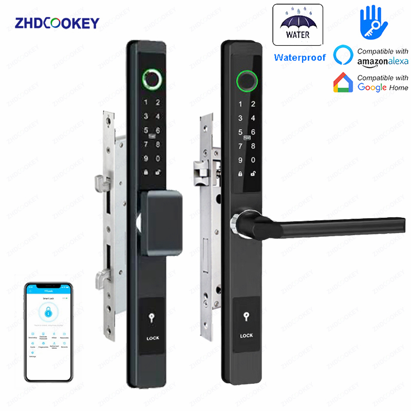 ZHDCOOKEY Biometric Digital Do - Smart Garden Door Lock review and price