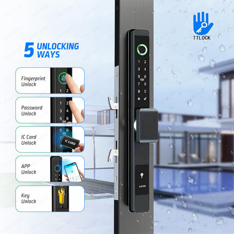 ZHDCOOKEY Biometric Digital Do - Smart Garden Door Lock review and price