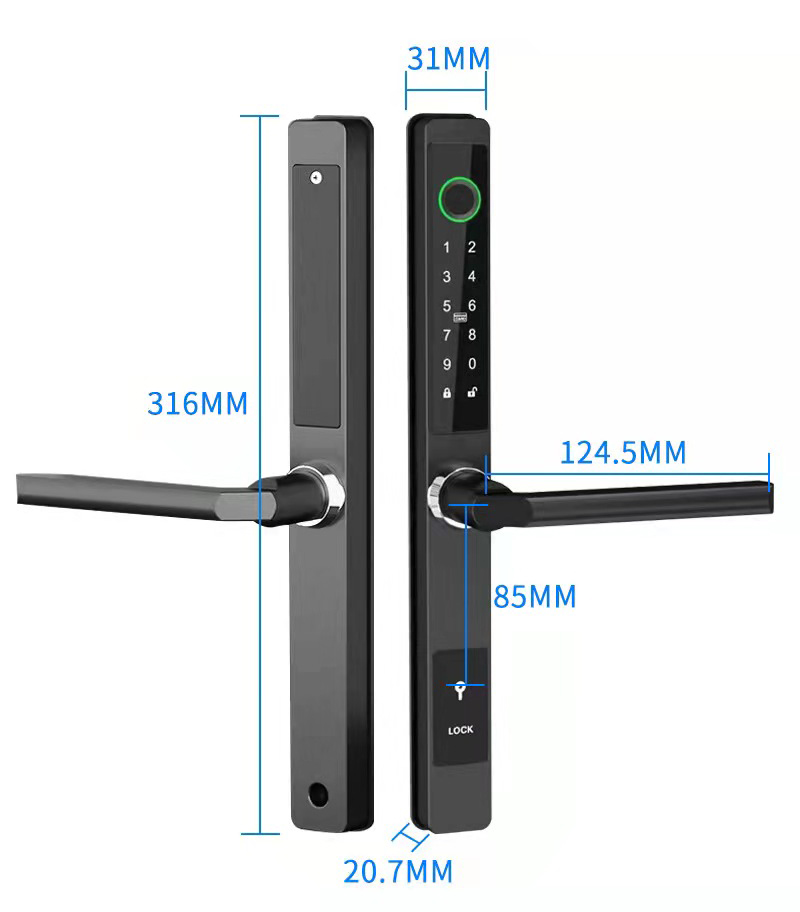 ZHDCOOKEY Biometric Digital Do - Smart Garden Door Lock review and price