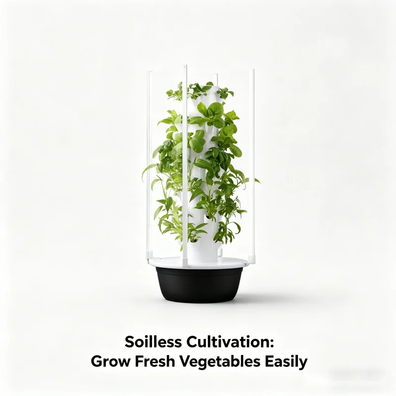 SpaceTree Vertical Hydroponic  - Smart Garden Tower review and price