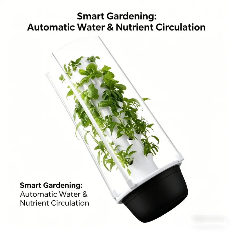 SpaceTree Vertical Hydroponic  - Smart Garden Tower review and price