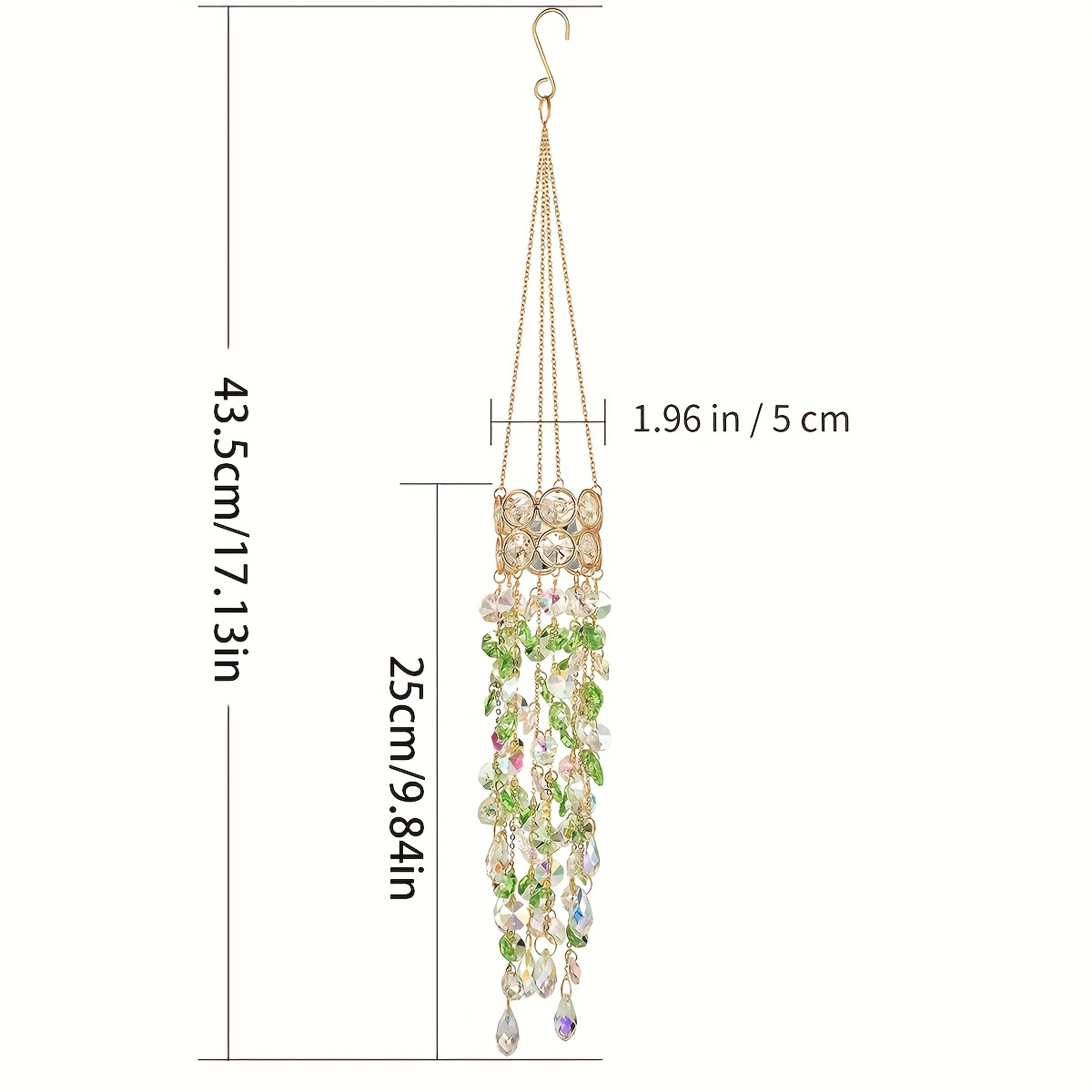 1Pc Crystal Hanging Ornament,  - Smart Garden Indoor review and price