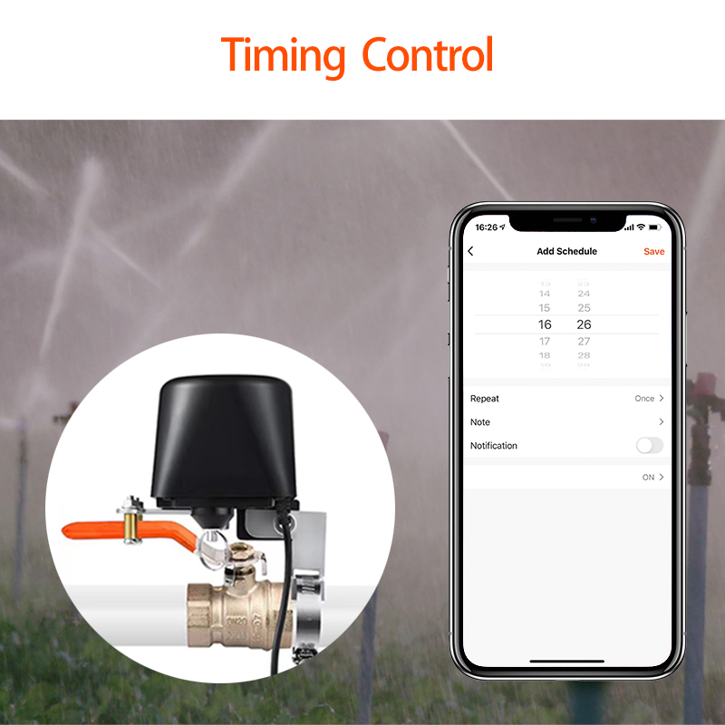 ZigBee Water/Gas Valve Remote  - Smart Garden Gate review and price