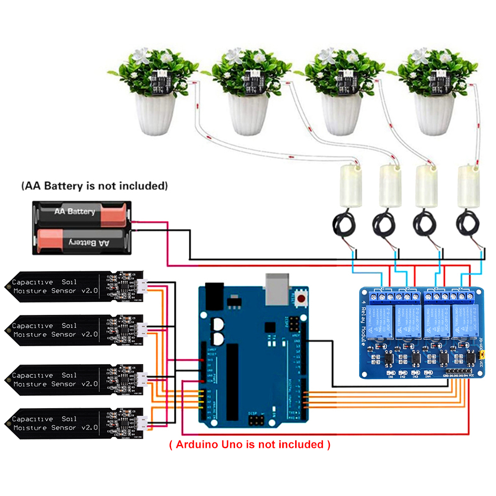 DIY Smart Irrigation System Au - Smart Garden With Arduino review and price