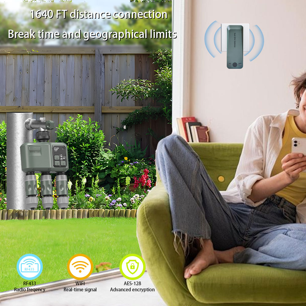 Tuya Wifi+RF433 3-outlet Water - Smart Garden Timer review and price