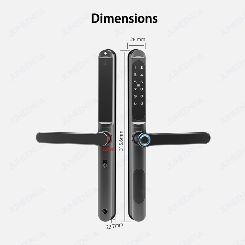 TTLock App Smart Aluminum Door - Smart Garden Door Lock review and price