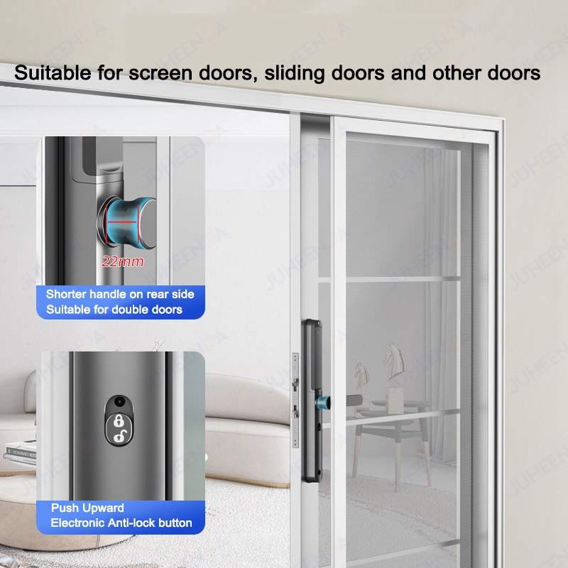 TTLock App Smart Aluminum Door - Smart Garden Door Lock review and price