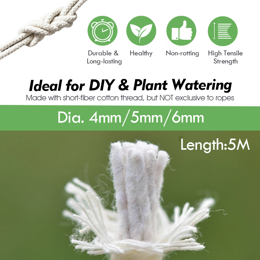 4/5/6mm Self Watering Cotton W - Smart Garden Tower review and price